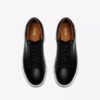 Goswell Tie Herren-Sneaker aus schwarzem Leder Goswell Tie Herren-Sneaker aus schwarzem Leder