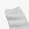 Graue Crew-Socken
