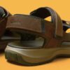 Guideview Trek Herren-Sandalen aus Bienenwachsleder Guideview Trek Herren-Sandalen aus Bienenwachsleder