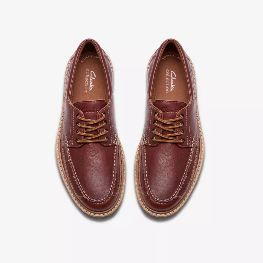 Herren-Bootsschuh „Weltridge Moc“ aus dunkelbraunem Leder Herren-Bootsschuh „Weltridge Moc“ aus dunkelbraunem Leder