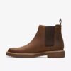 Herren-Chelsea Boots „Clarkdale Easy“ aus Bienenwachsleder Herren-Chelsea Boots „Clarkdale Easy“ aus Bienenwachsleder