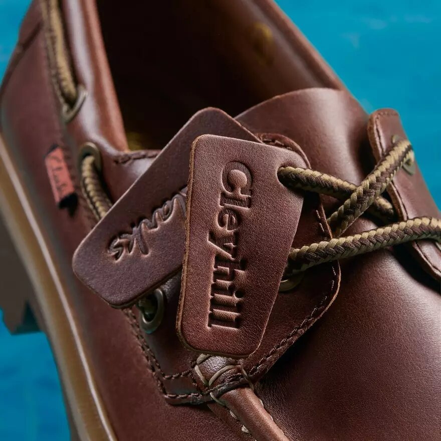 Herren Cleyhill Boat – Brauner Leder-Bootsschuh Herren Cleyhill Boat – Brauner Leder-Bootsschuh