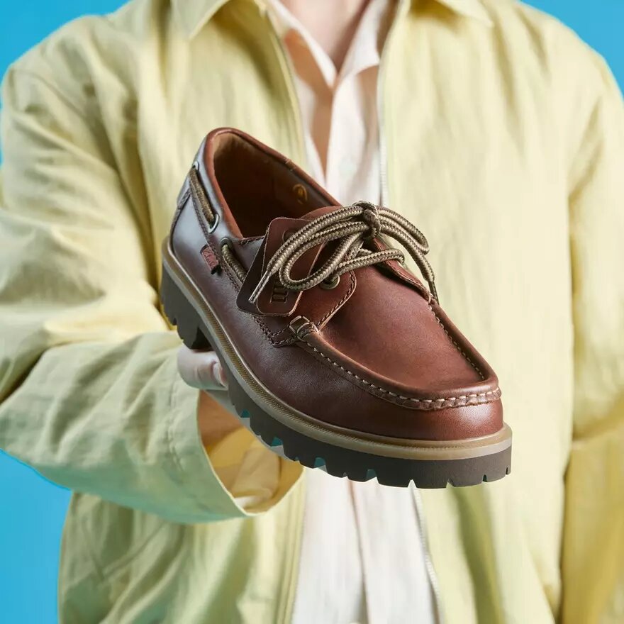 Herren Cleyhill Boat – Brauner Leder-Bootsschuh Herren Cleyhill Boat – Brauner Leder-Bootsschuh