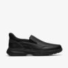 Herren Craftwell Step – Schwarze, getrommelte Slip-On-Schuhe Herren Craftwell Step – Schwarze, getrommelte Slip-On-Schuhe