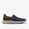 Herren Craftwell Step Slip-On aus marineblauem Leder Herren Craftwell Step Slip-On aus marineblauem Leder