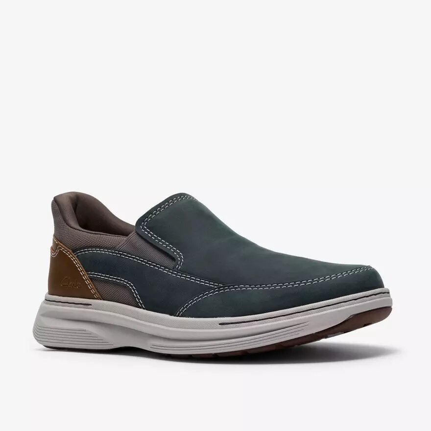 Herren Craftwell Step Slip-On aus marineblauem Leder Herren Craftwell Step Slip-On aus marineblauem Leder