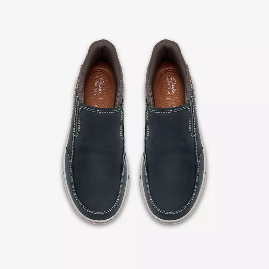 Herren Craftwell Step Slip-On aus marineblauem Leder Herren Craftwell Step Slip-On aus marineblauem Leder