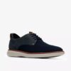 Herren-Derby-Schuh „Brantin Plain“ in Marineblau mit Strickobermaterial Herren-Derby-Schuh „Brantin Plain“ in Marineblau mit Strickobermaterial