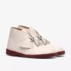 Herren-Desert Boot aus weißem Leder
