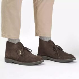 Herren Desert Boot Evo Dunkelbrauner Wildleder-Chukka
