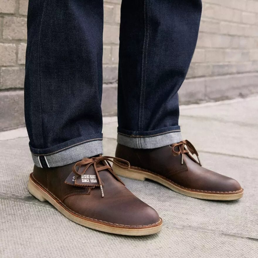 Herren-Desert Boots, Desert Boots aus Bienenwachs, USA Herren-Desert Boots, Desert Boots aus Bienenwachs, USA