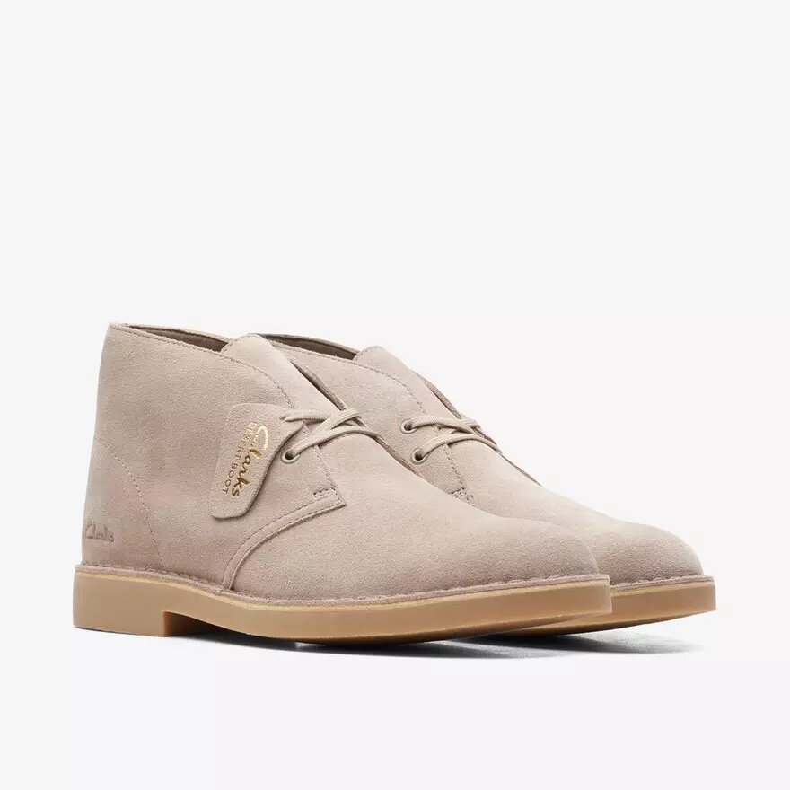 Herren-Desert Boots „Evo“ aus sandfarbenem Wildleder Herren-Desert Boots „Evo“ aus sandfarbenem Wildleder