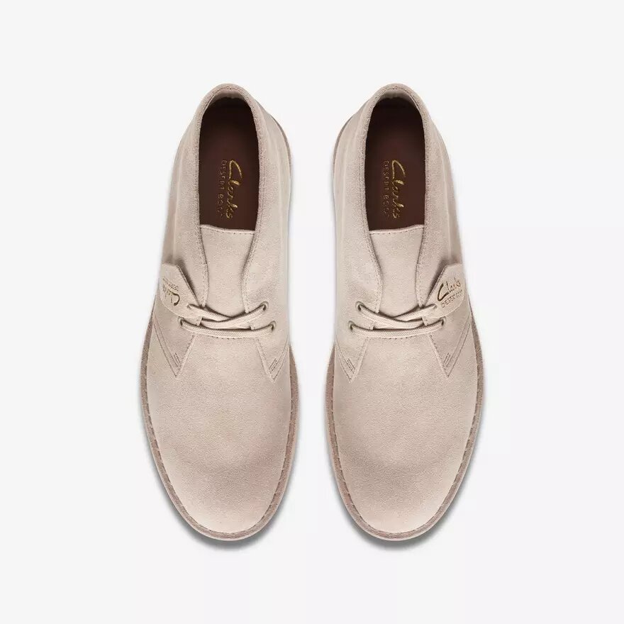 Herren-Desert Boots „Evo“ aus sandfarbenem Wildleder Herren-Desert Boots „Evo“ aus sandfarbenem Wildleder