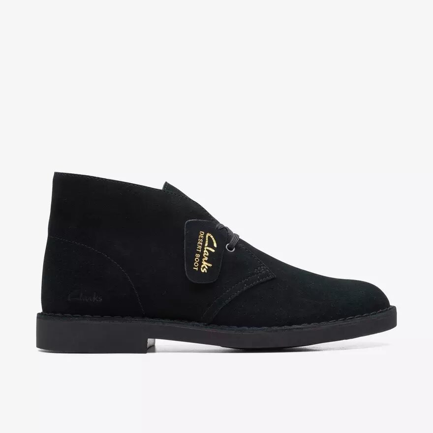 Herren Desert Boots Evo aus schwarzem Wildleder (Chukka) Herren Desert Boots Evo aus schwarzem Wildleder (Chukka)