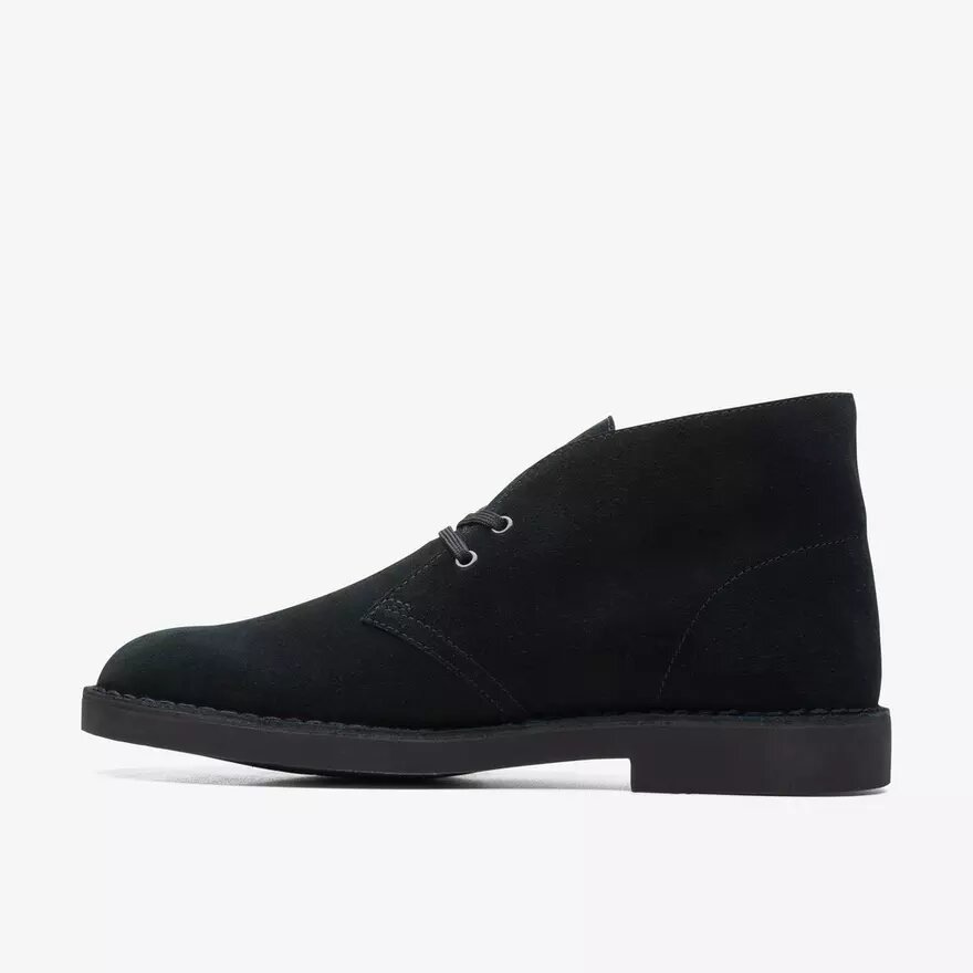 Herren Desert Boots Evo aus schwarzem Wildleder (Chukka) Herren Desert Boots Evo aus schwarzem Wildleder (Chukka)