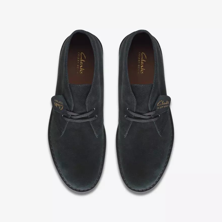 Herren Desert Boots Evo aus schwarzem Wildleder (Chukka) Herren Desert Boots Evo aus schwarzem Wildleder (Chukka)