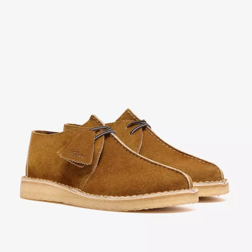 Herren Desert Trek aus bronzefarbenem Wildleder Herren Desert Trek aus bronzefarbenem Wildleder