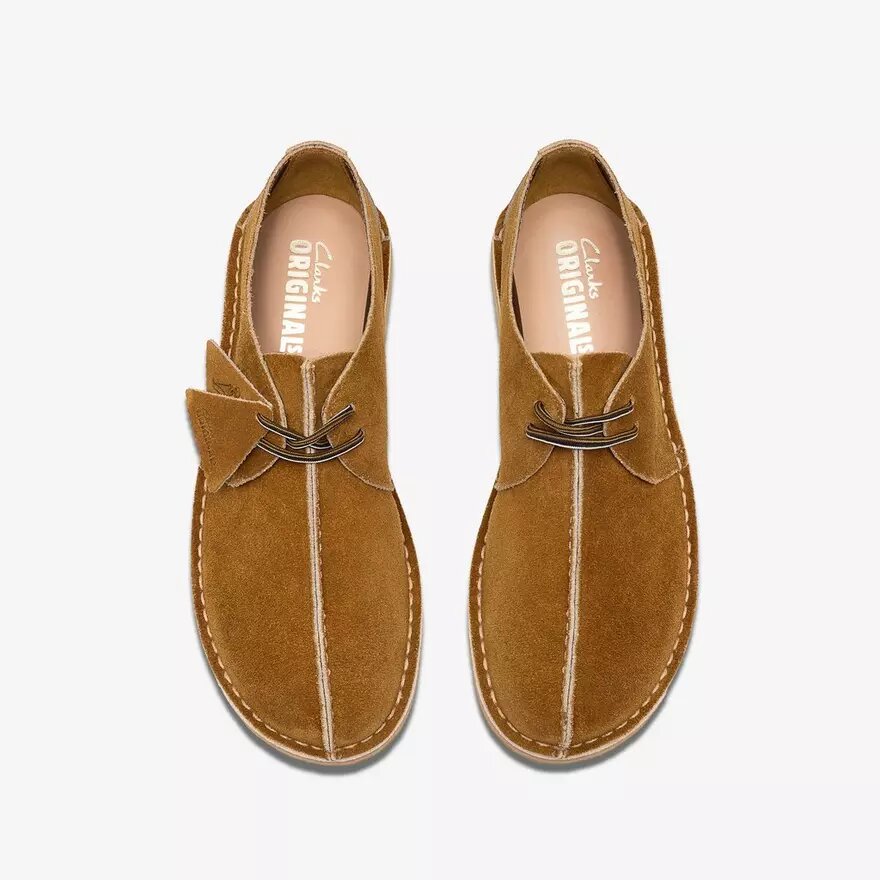Herren Desert Trek aus bronzefarbenem Wildleder Herren Desert Trek aus bronzefarbenem Wildleder