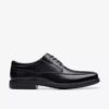 Herren Dresslite Ace Oxford Schuhe aus schwarzem Leder | Clark’s Herren Dresslite Ace Oxford Schuhe aus schwarzem Leder | Clark’s