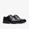 Herren Dresslite Ace Oxford Schuhe aus schwarzem Leder | Clark’s Herren Dresslite Ace Oxford Schuhe aus schwarzem Leder | Clark’s