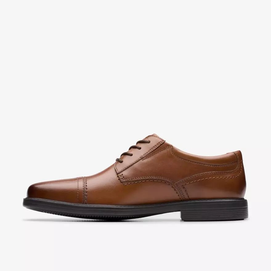 Herren Dresslite Cap Oxford Schuhe aus hellbraunem Leder Herren Dresslite Cap Oxford Schuhe aus hellbraunem Leder