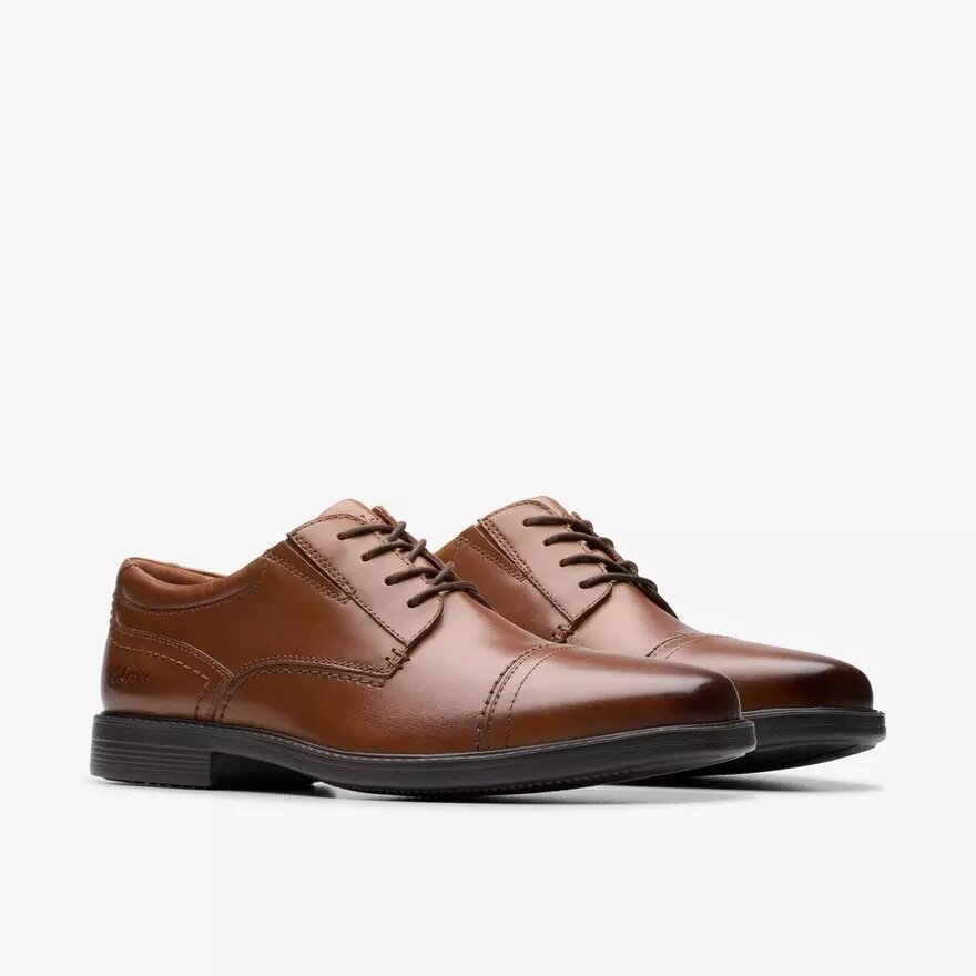 Herren Dresslite Cap Oxford Schuhe aus hellbraunem Leder Herren Dresslite Cap Oxford Schuhe aus hellbraunem Leder