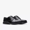 Herren Dresslite Cap – Schwarzer Leder-Oxford Schuh Herren Dresslite Cap – Schwarzer Leder-Oxford Schuh