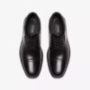 Herren Dresslite Cap – Schwarzer Leder-Oxford Schuh Herren Dresslite Cap – Schwarzer Leder-Oxford Schuh