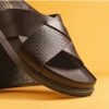Herren-Flache Sandalen „Torford Cross“ aus braunem Leder Herren-Flache Sandalen „Torford Cross“ aus braunem Leder