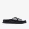 Herren-Flache Sandalen „Torford Cross“ aus schwarzem Leder Herren-Flache Sandalen „Torford Cross“ aus schwarzem Leder