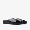 Herren-Flache Sandalen „Torford Cross“ aus schwarzem Leder Herren-Flache Sandalen „Torford Cross“ aus schwarzem Leder
