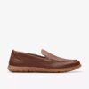 Herren Flexway Step Hellbraune Leder-Loafer-Schuhe Herren Flexway Step Hellbraune Leder-Loafer-Schuhe