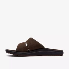 Herren-Flip-Flops „Breeze Slide“ in Dunkelbraun | clarks Herren-Flip-Flops „Breeze Slide“ in Dunkelbraun | clarks