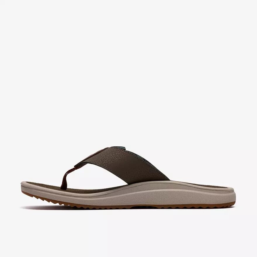 Herren-Flip-Flops „M Breeze“ in grüner Farbkombination Herren-Flip-Flops „M Breeze“ in grüner Farbkombination