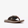 Herren-Flip-Flops „M Breeze“ in grüner Farbkombination Herren-Flip-Flops „M Breeze“ in grüner Farbkombination