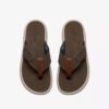 Herren-Flip-Flops „M Breeze“ in grüner Farbkombination Herren-Flip-Flops „M Breeze“ in grüner Farbkombination