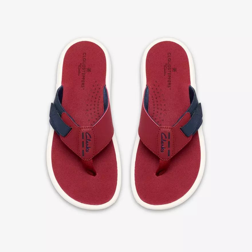 Herren-Flip-Flops „M Breeze“ in Rot Herren-Flip-Flops „M Breeze“ in Rot