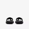 Herren-Flip-Flops „Wesley Surf“ aus schwarzem Leder Herren-Flip-Flops „Wesley Surf“ aus schwarzem Leder
