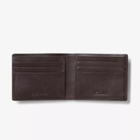 Herren-Geldbörse „Classic Pebble Slimfold“, braun, US