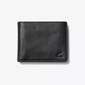 Herren-Geldbörse „Classic Pebble Slimfold“, schwarz, US