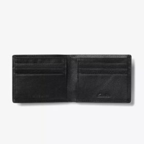 Herren-Geldbörse „Classic Pebble Slimfold“, schwarz, US