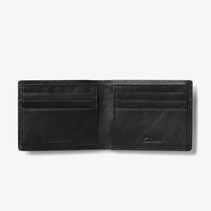 Herren-Geldbörse „Classic Pebble Slimfold“, schwarz, US Herren-Geldbörse „Classic Pebble Slimfold“, schwarz, US
