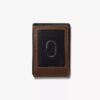 Herren-Geldbörse „Pebble“ mit breitem Geldclip, braun, US Herren-Geldbörse „Pebble“ mit breitem Geldclip, braun, US
