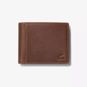 Herren-Geldbörse „Weathered Pebble“ Slimfold, braun – Geldbörsen – USA
