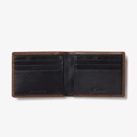 Herren-Geldbörse „Weathered Pebble“ Slimfold, braun – Geldbörsen – USA