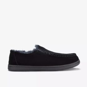 Herren-Hausschuhe „Gorstan Step“ in Schwarz