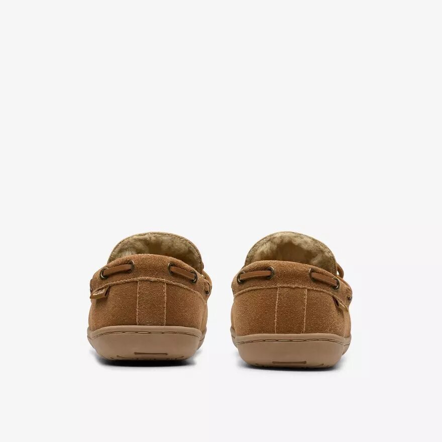 Herren-Hausschuhe „Michel Rise“ in Cognac Herren-Hausschuhe „Michel Rise“ in Cognac