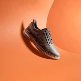 Herren-Lederschuhe „Mullan Easy“ in Dunkelbraun