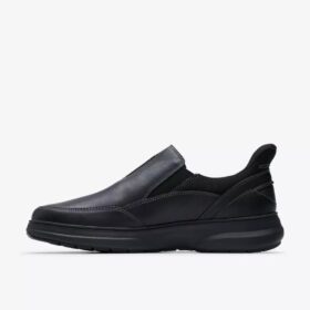 Herren-Lederschuhe „Mullan Step“ in Schwarz