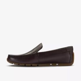 Herren-Loafer „Corsley Plain“ aus dunkelbraunem Leder